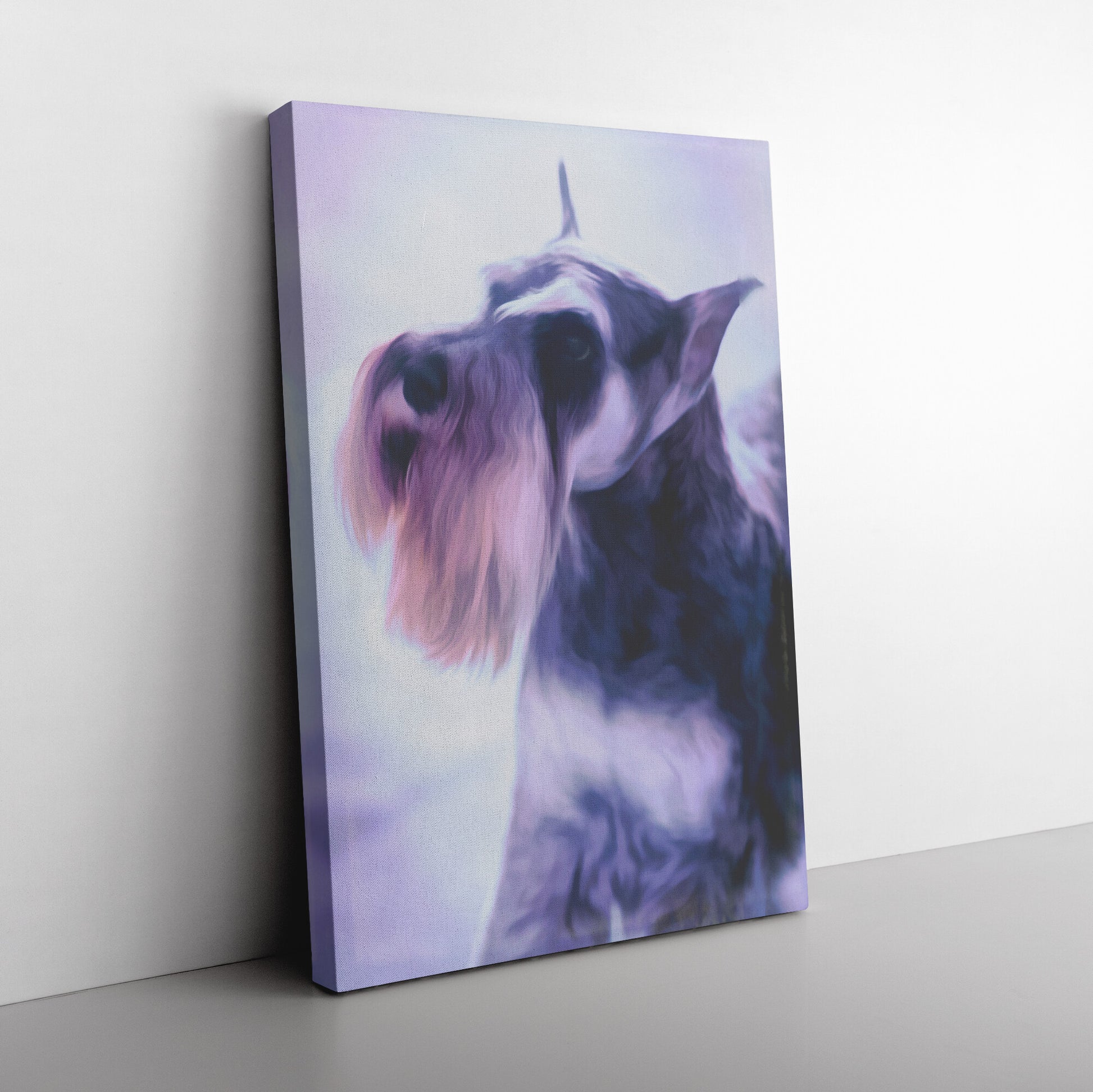 Buy Schatze I Gallery Canvas | Shop Schnauzer Wall Art | Roscoe & Charlie