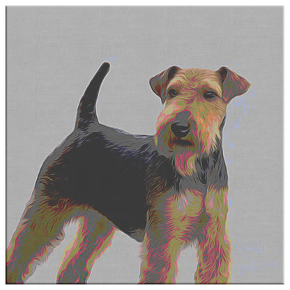 Buy Scout II Gallery Canvas | Shop Welsh Terrier Art | Roscoe & Charlie