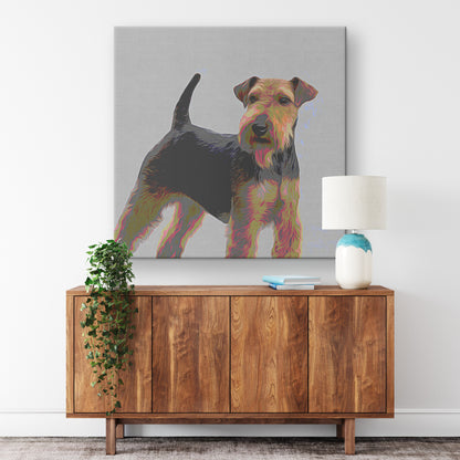 Buy Scout II Gallery Canvas | Shop Welsh Terrier Art | Roscoe & Charlie