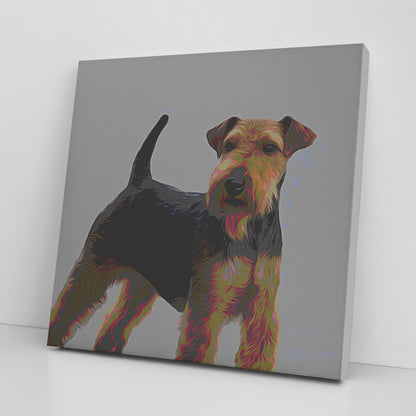 Buy Scout II Gallery Canvas | Shop Welsh Terrier Art | Roscoe & Charlie