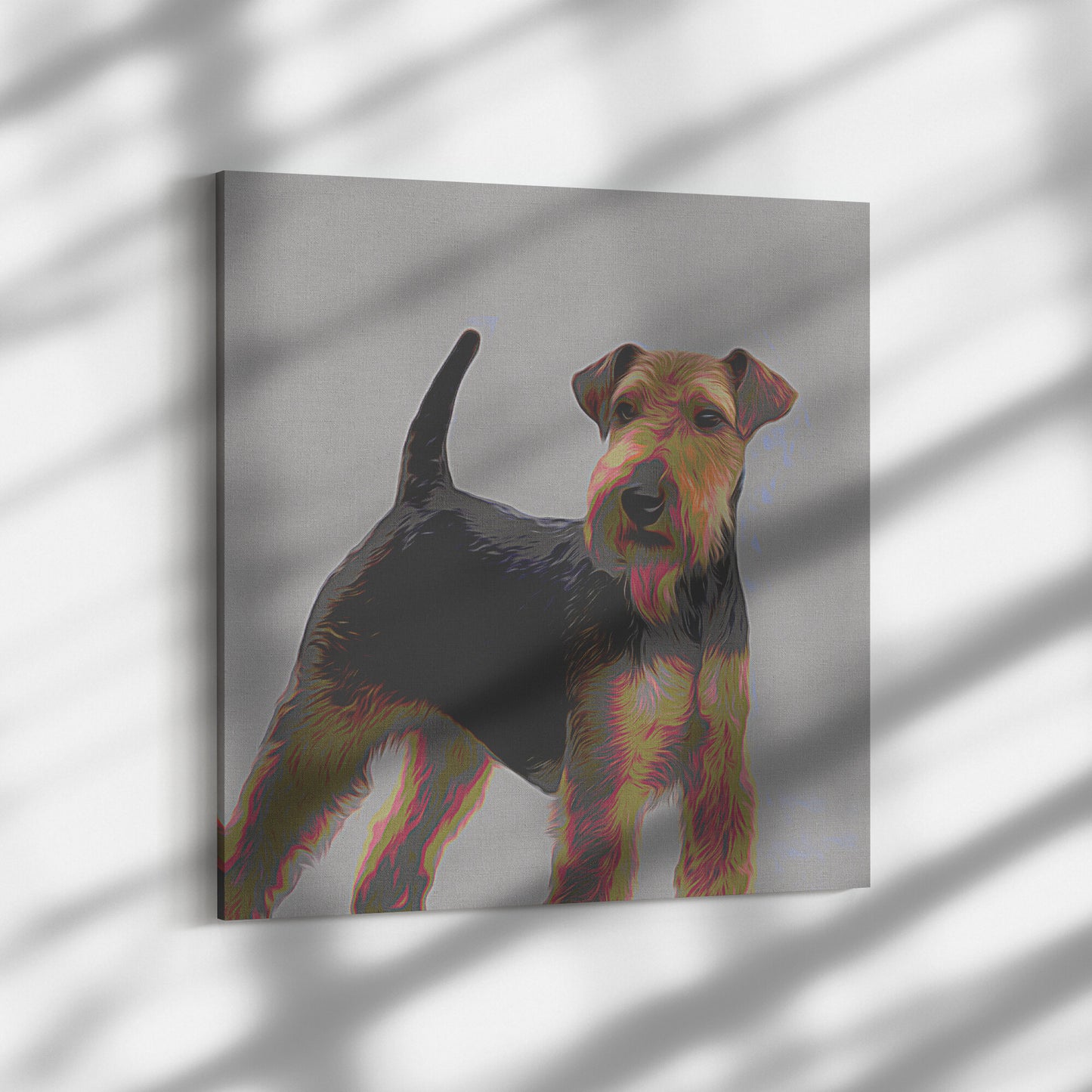 Buy Scout II Gallery Canvas | Shop Welsh Terrier Art | Roscoe & Charlie