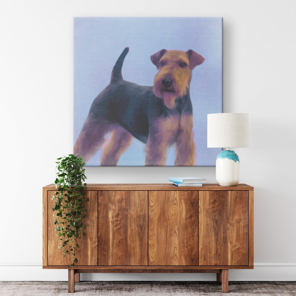 Buy Scout III Gallery Canvas | Shop for Welsh Terrier Wall Art | Roscoe & Charlie