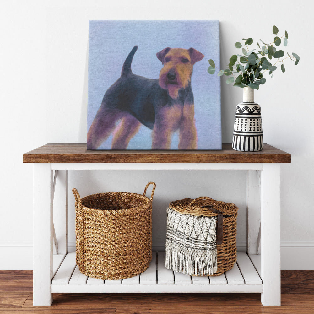 Buy Scout III Gallery Canvas | Shop for Welsh Terrier Wall Art | Roscoe & Charlie