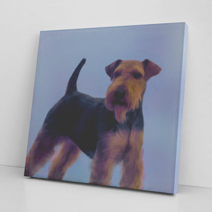 Buy Scout III Gallery Canvas | Shop for Welsh Terrier Wall Art | Roscoe & Charlie