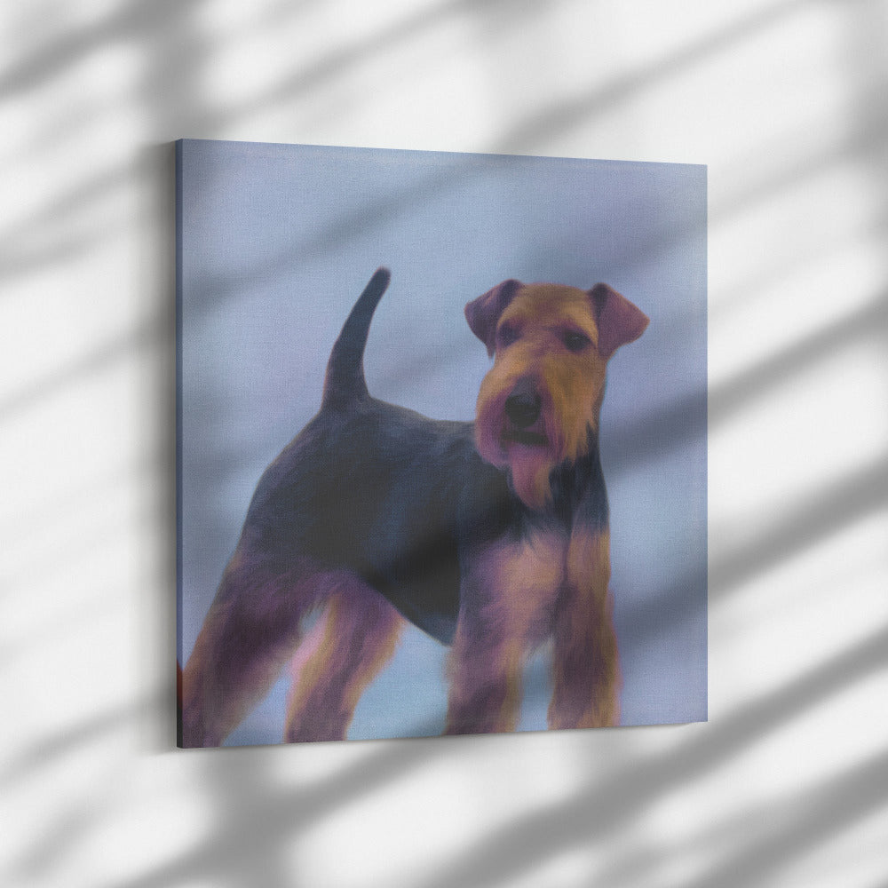 Buy Scout III Gallery Canvas | Shop for Welsh Terrier Wall Art | Roscoe & Charlie