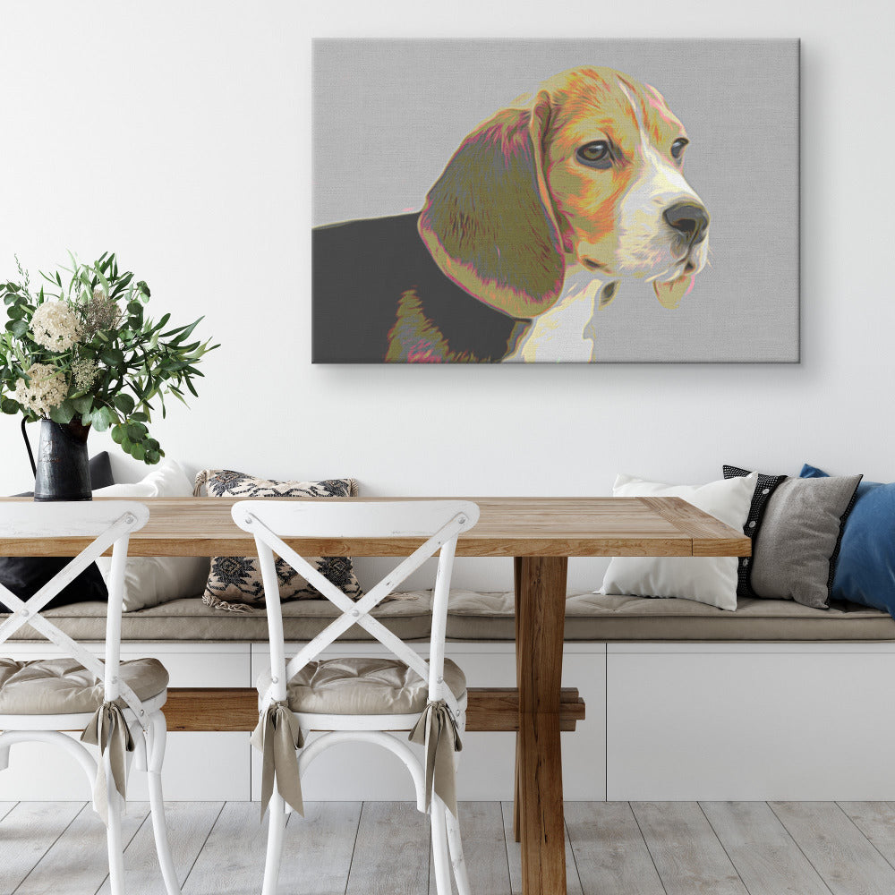 Buy Skipper II Gallery Canvas | Shop for Beagle Wall Art | Roscoe & Charlie