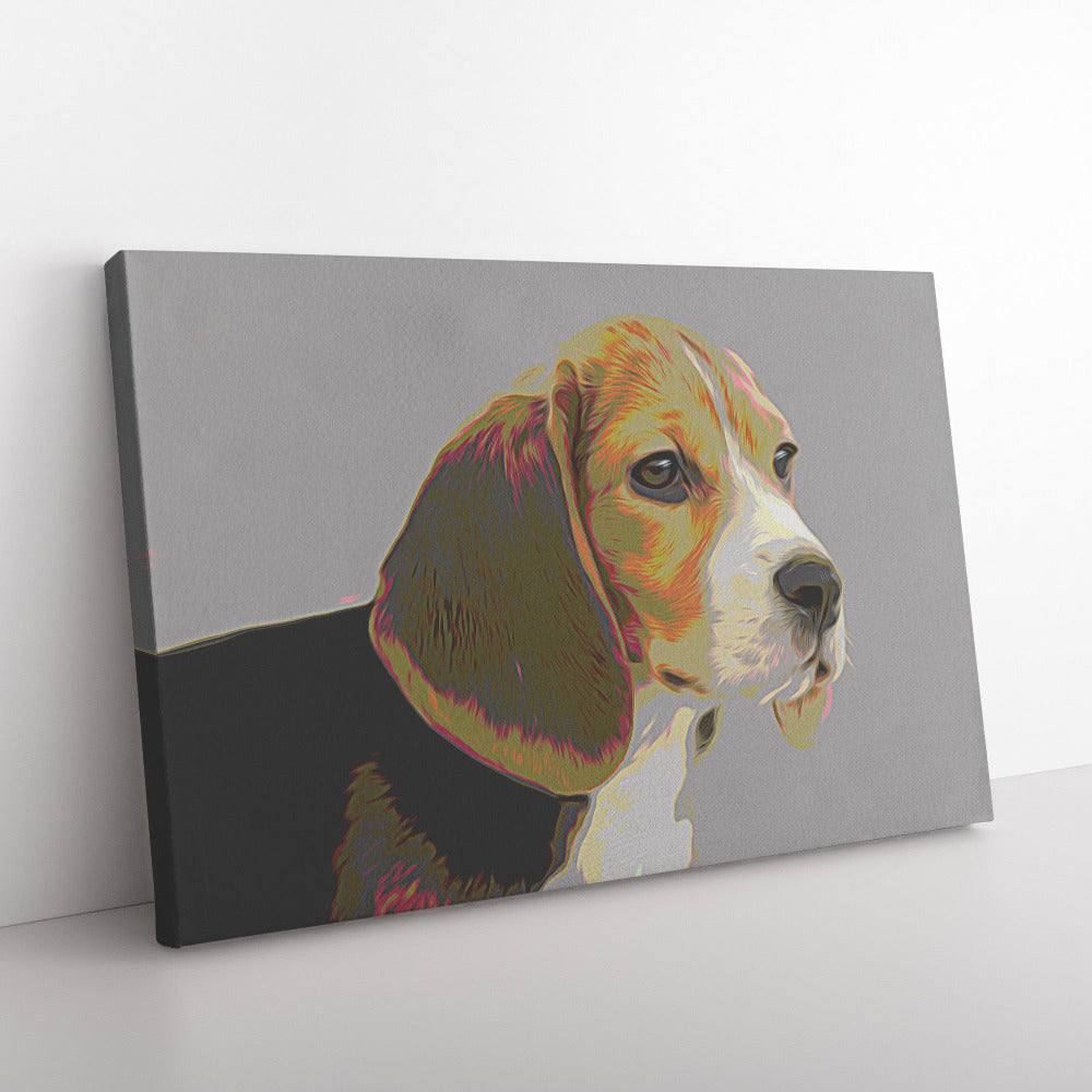 Buy Skipper II Gallery Canvas | Shop for Beagle Wall Art | Roscoe & Charlie