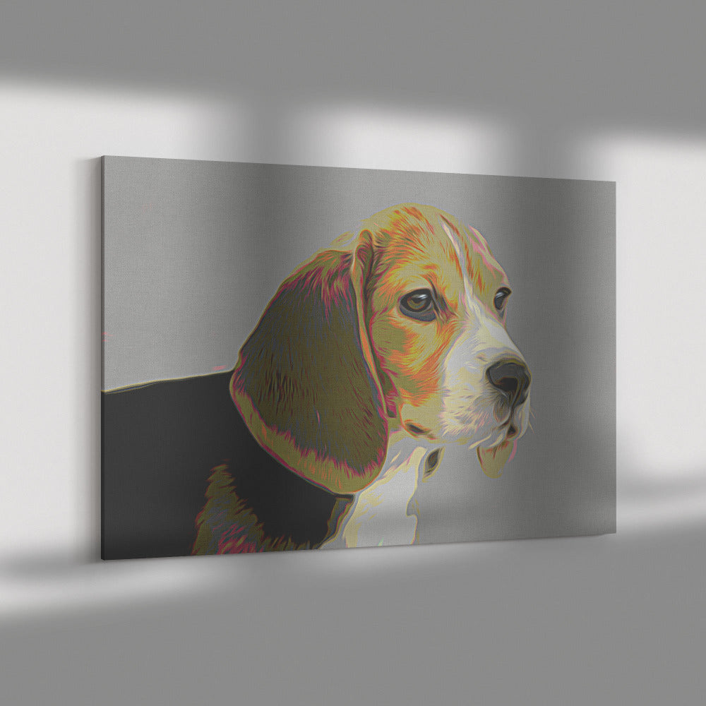 Buy Skipper II Gallery Canvas | Shop for Beagle Wall Art | Roscoe & Charlie