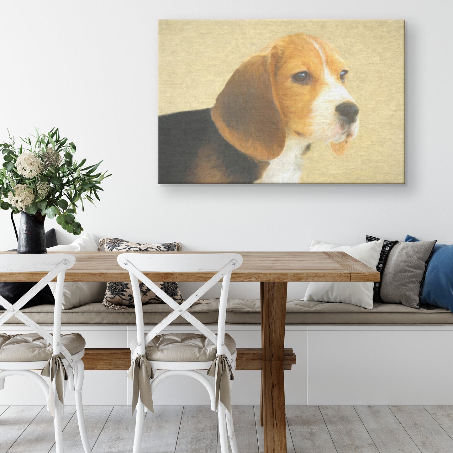 Buy Skipper III Gallery Canvas | Shop Beagle Wall Art | Roscoe & Charlie