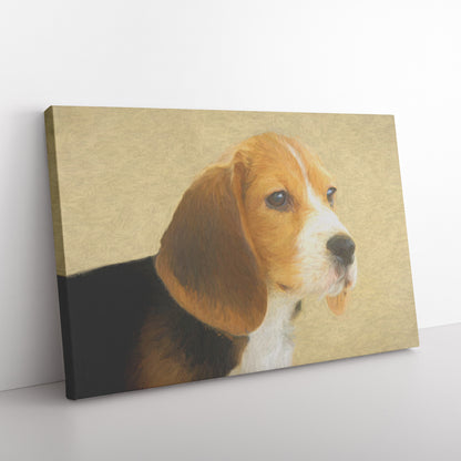 Buy Skipper III Gallery Canvas | Shop Beagle Wall Art | Roscoe & Charlie