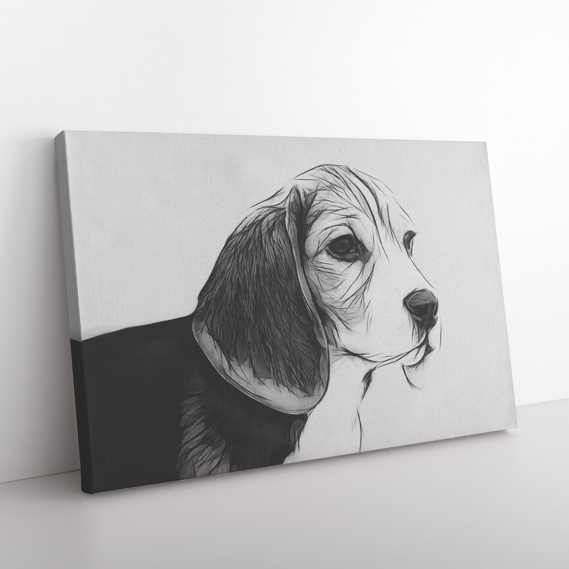 Buy Skipper VII Gallery Canvas | Shop Beagle Wall Art | Roscoe & Charlie