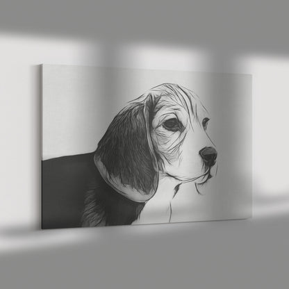 Buy Skipper VII Gallery Canvas | Shop Beagle Wall Art | Roscoe & Charlie