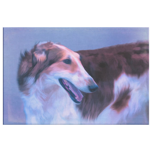 Buy Tasha I Gallery Canvas | Shop Borzoi Canvas Wall Art | Roscoe & Charlie