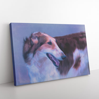 Buy Tasha I Gallery Canvas | Shop Borzoi Canvas Wall Art | Roscoe & Charlie