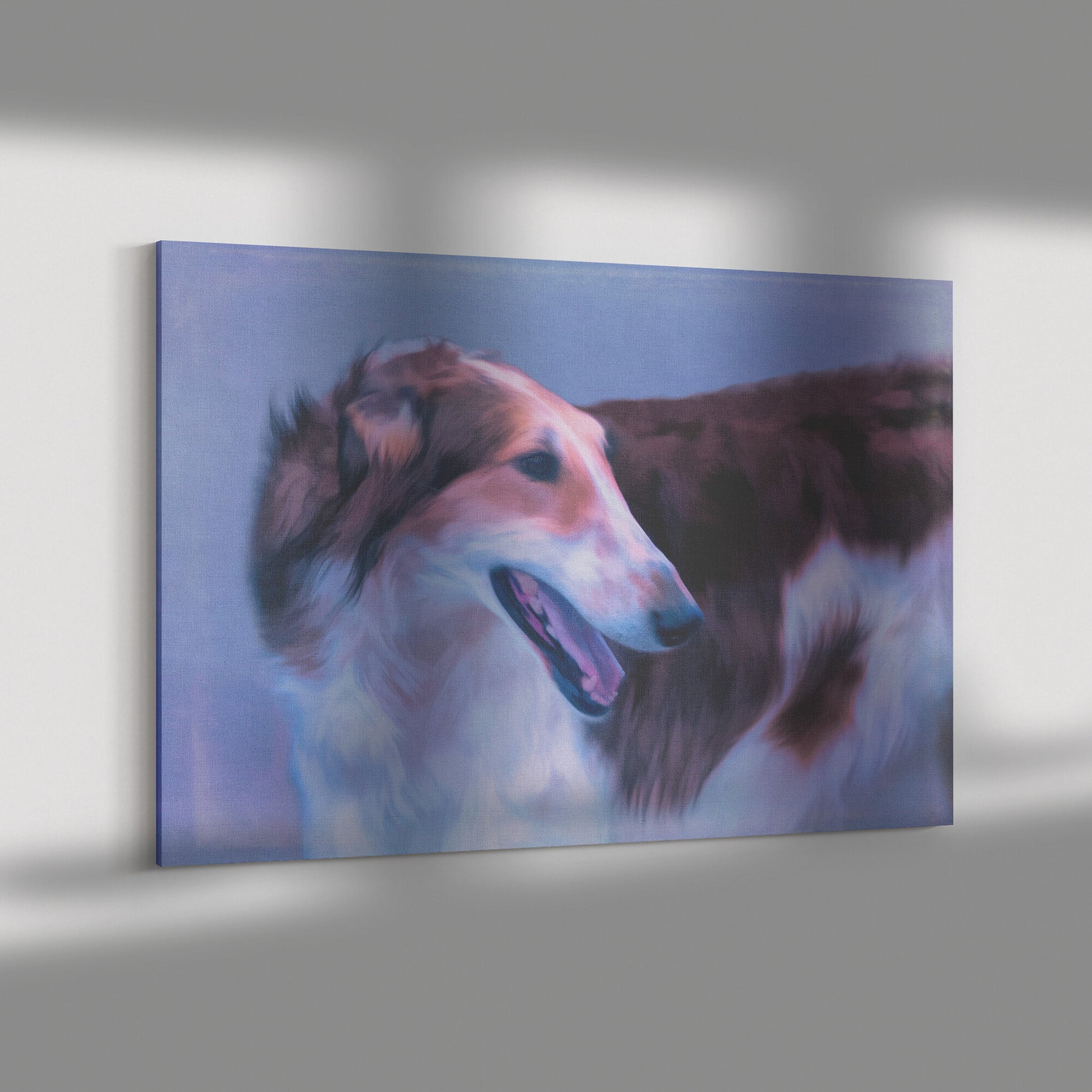 Buy Tasha I Gallery Canvas | Shop Borzoi Canvas Wall Art | Roscoe & Charlie