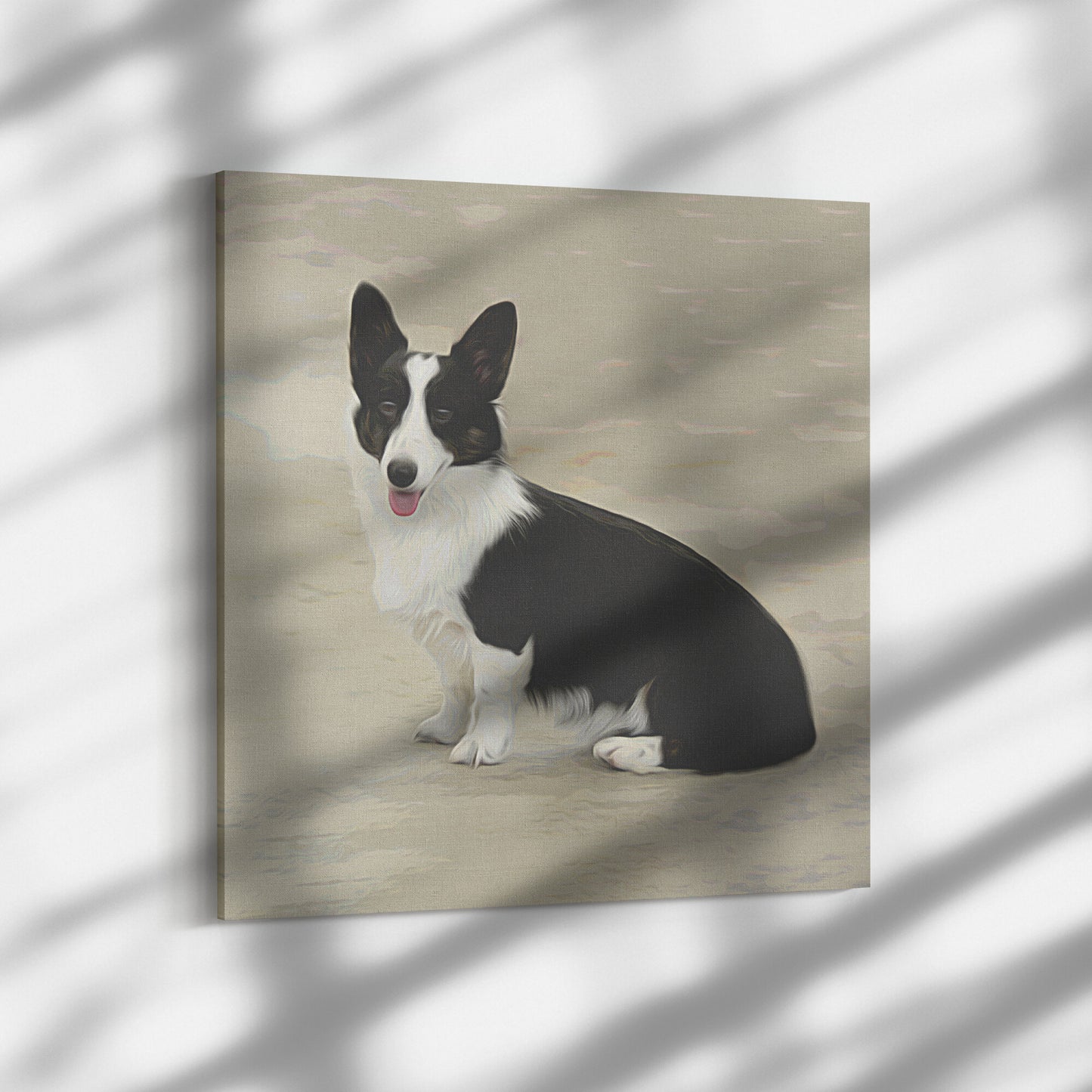 Buy Toby I Gallery Canvas | Shop for Corgi Wall Art | Roscoe & Charlie