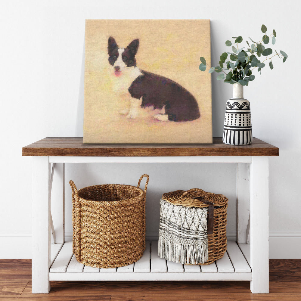 Buy Toby II Gallery Canvas | Shop for Corgi Wall Art | Roscoe & Charlie