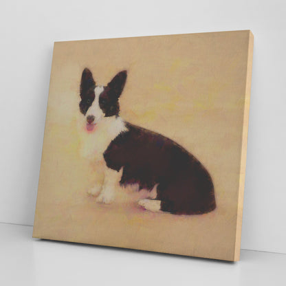 Buy Toby II Gallery Canvas | Shop for Corgi Wall Art | Roscoe & Charlie