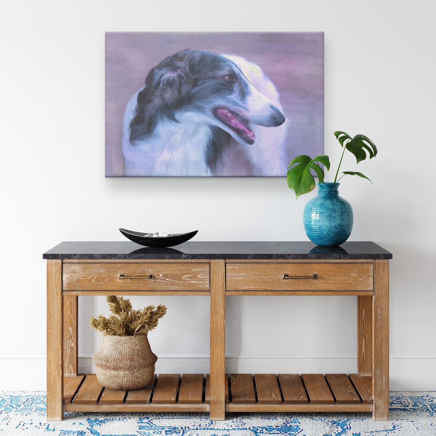 Buy Yuri I Gallery Canvas | Shop Borzoi Canvas Wall Art | Roscoe & Charlie