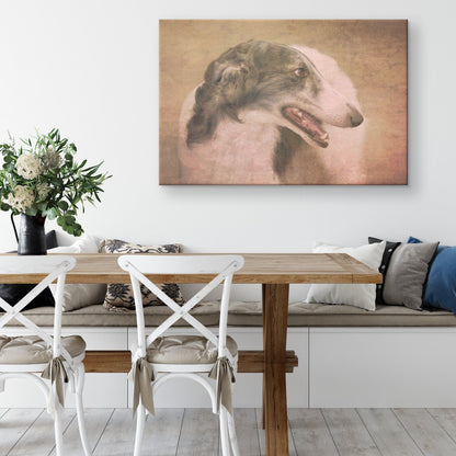 Buy Yuri II Gallery Canvas | Shop for Borzoi Wall Art | Roscoe & Charlie