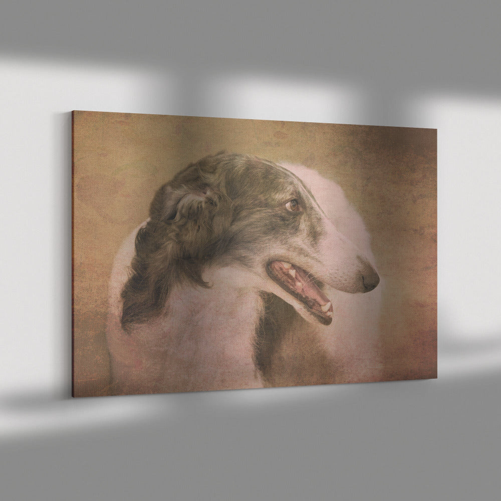 Buy Yuri II Gallery Canvas | Shop for Borzoi Wall Art | Roscoe & Charlie