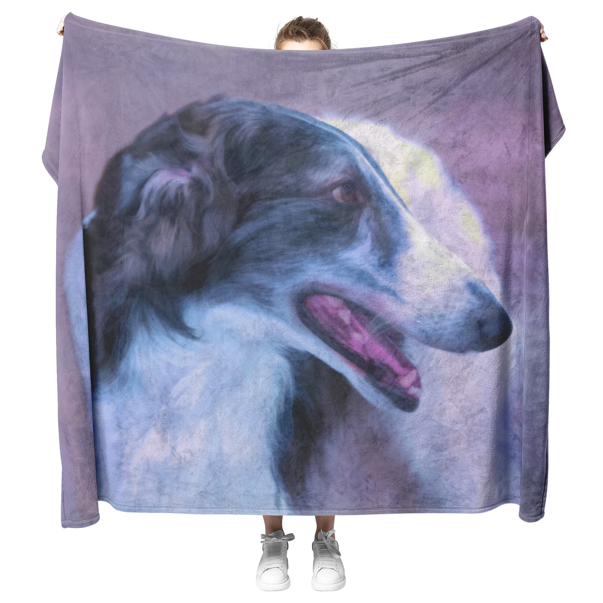 Buy Yuri I Blanket | Shop Borzoi Blankets | Roscoe & Charlie