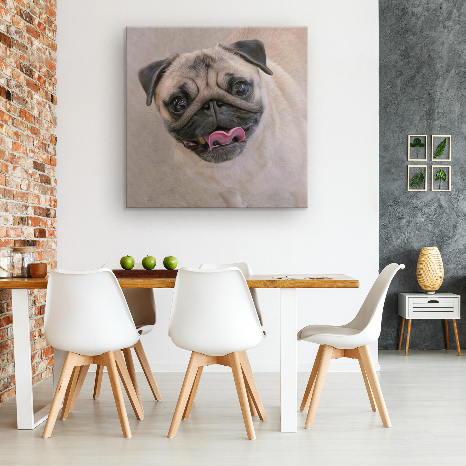 Shop online for Pug Wall Art | Roscoe & Charlie