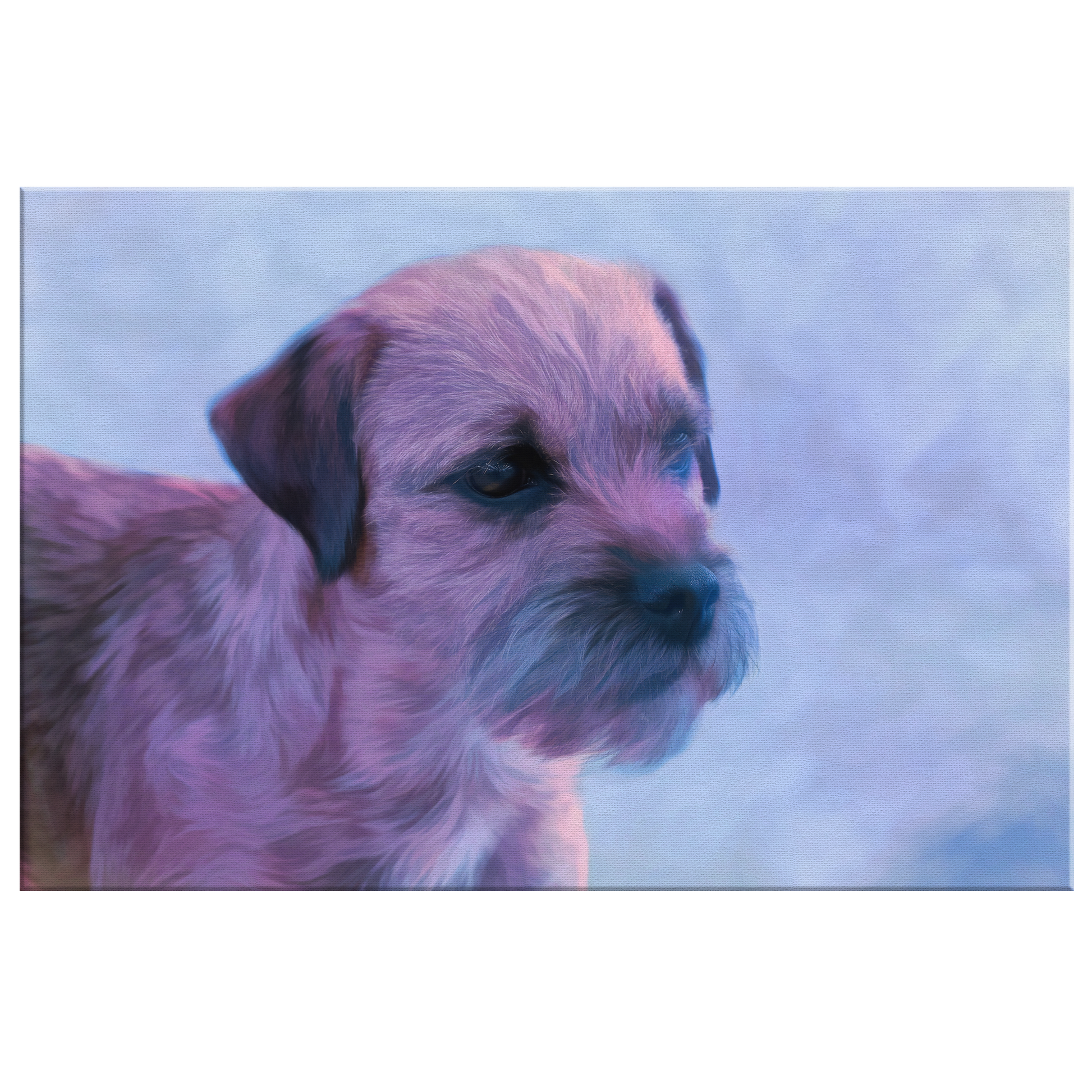 Buy canvas art with Border Terrier prints online | Roscoe & Charlie