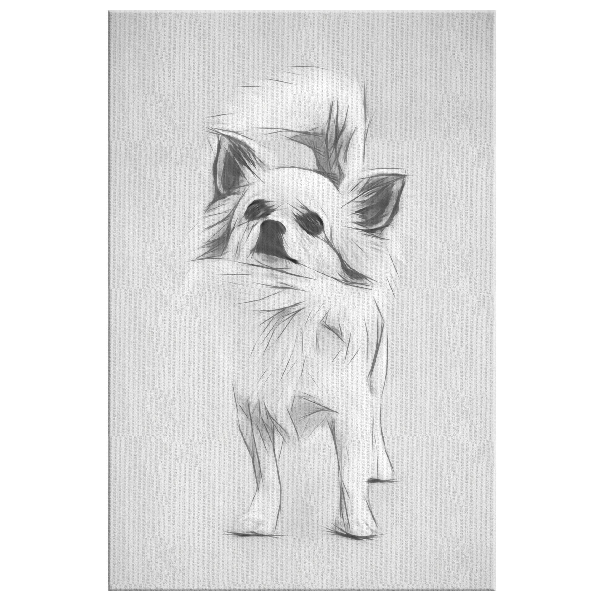 Buy Chihuahua Wall Canvas | Roscoe & Charlie