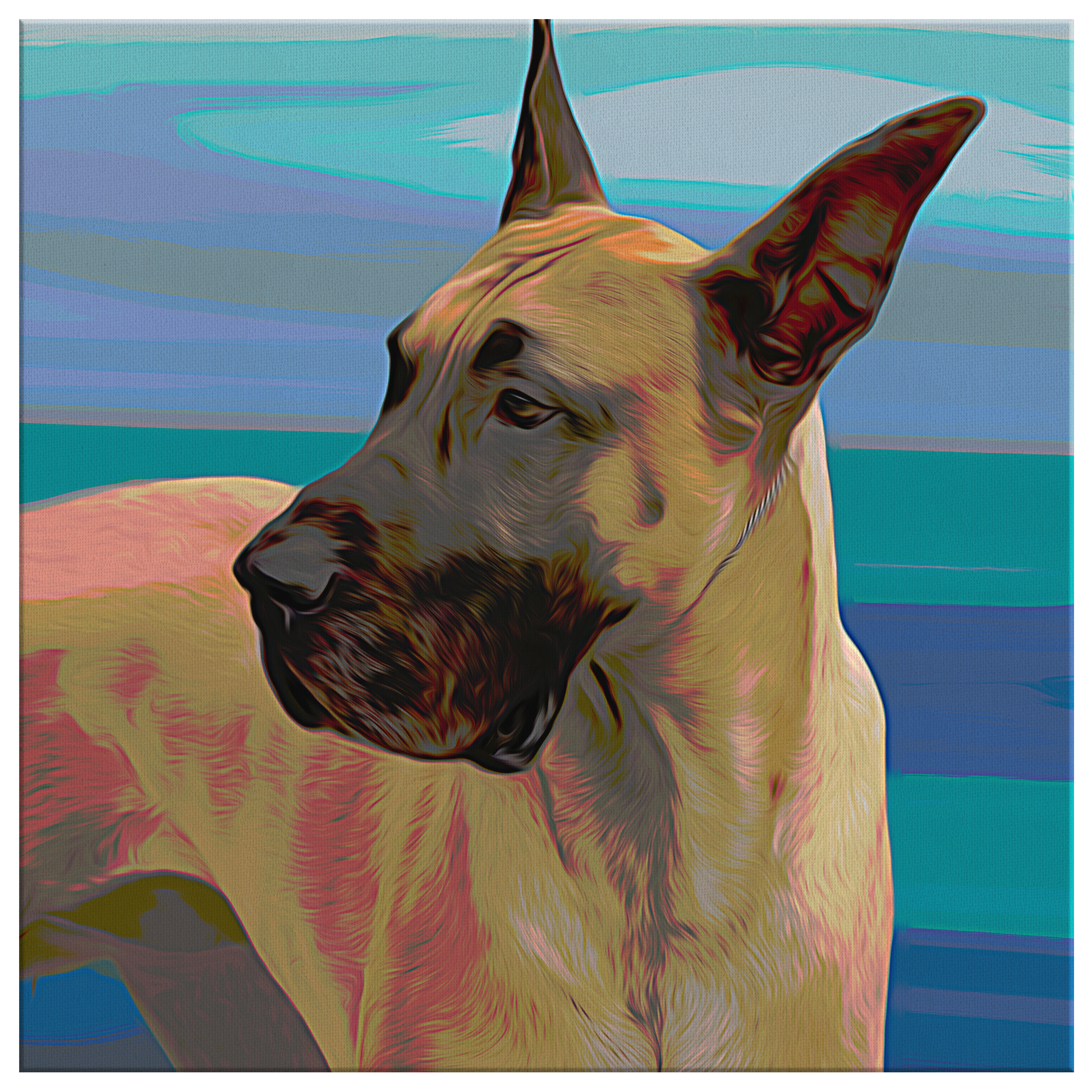 Buy Great Dane Pop Art Canvas | Roscoe & Charlie