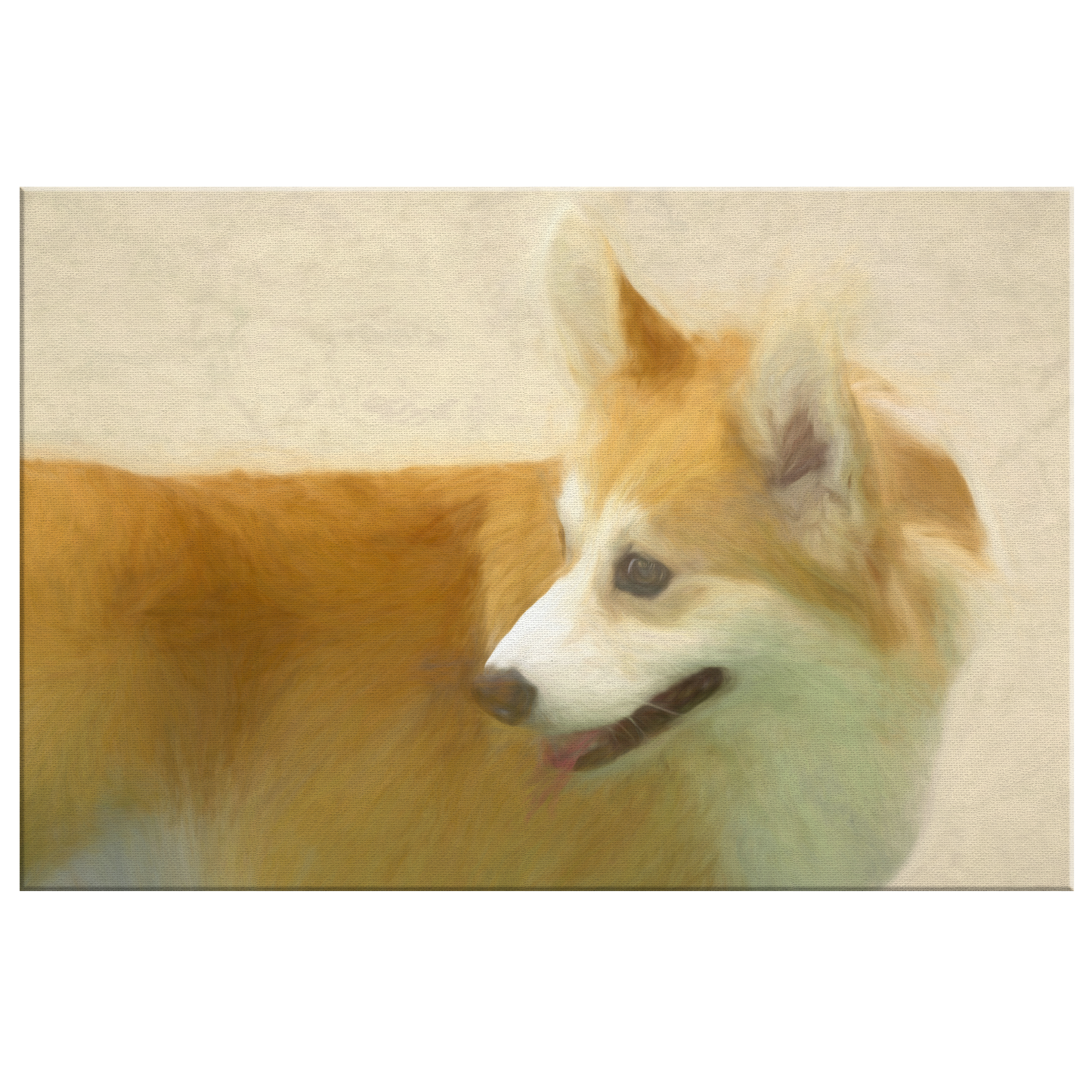 Buy Pembroke Welsh Corgi Canvas online | Roscoe & Charlie