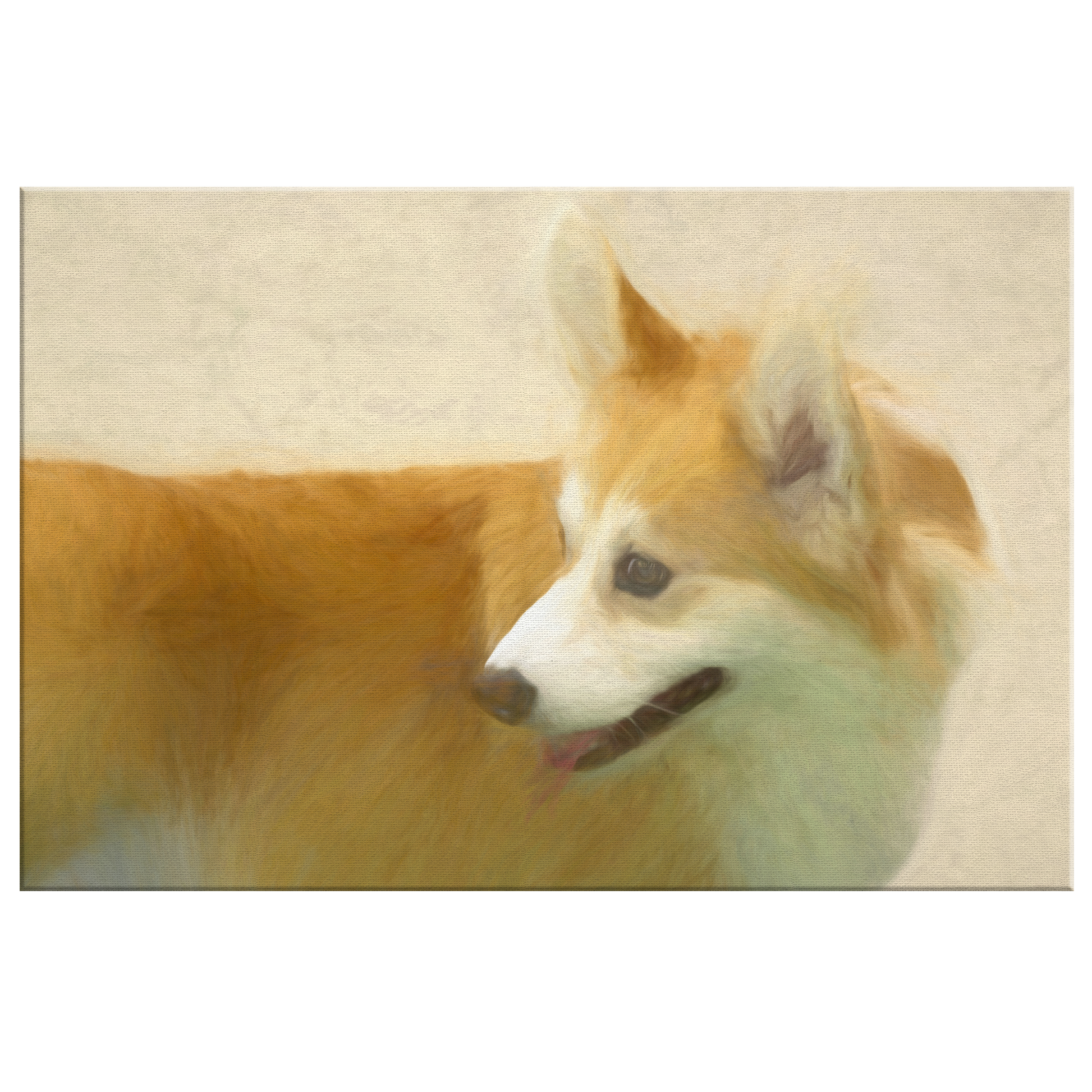 Buy Pembroke Welsh Corgi Canvas online | Roscoe & Charlie