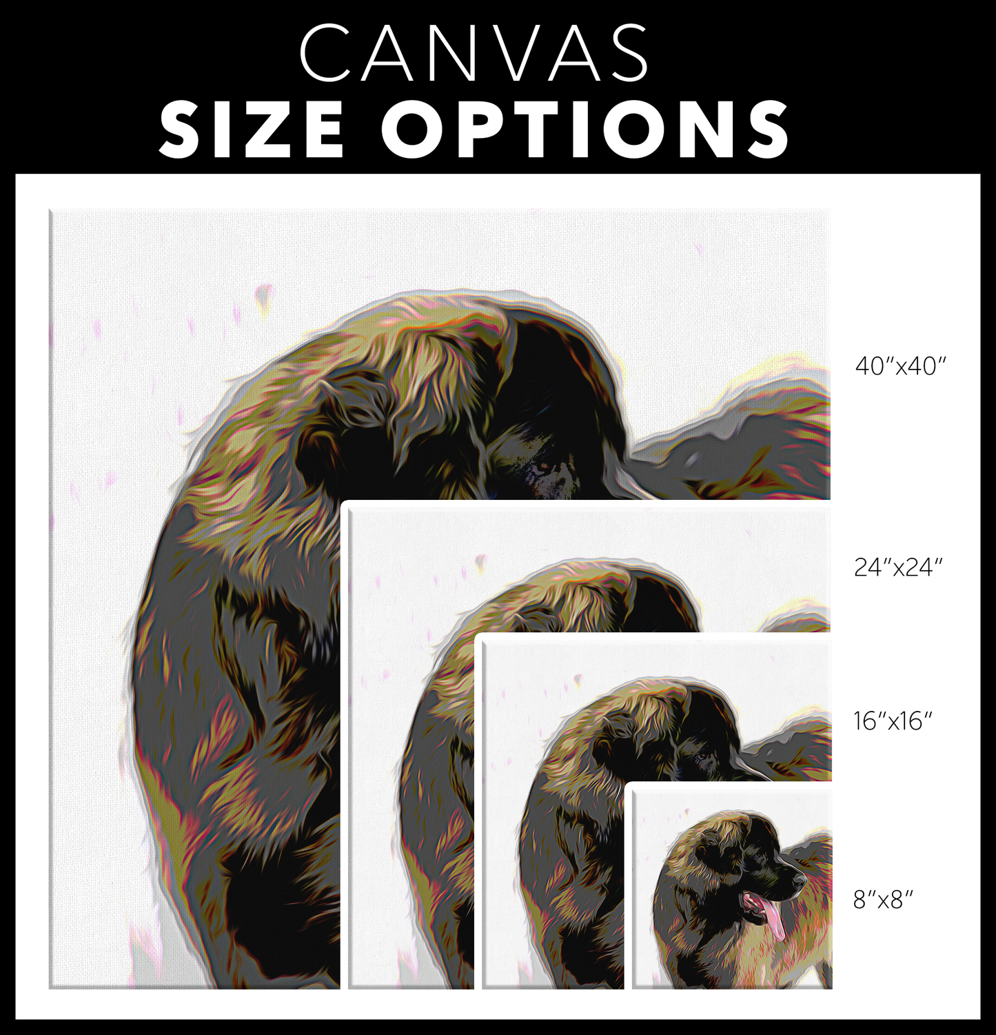 Leonberger art available online | Roscoe & Charlie