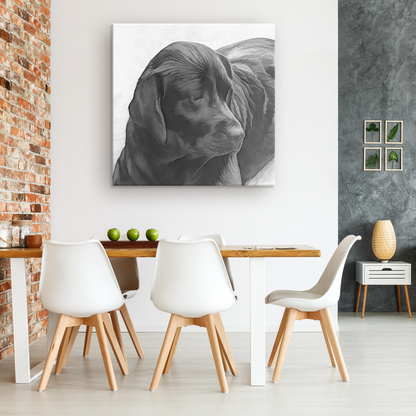 Lylah III Gallery Canvas | Dog Wall Art