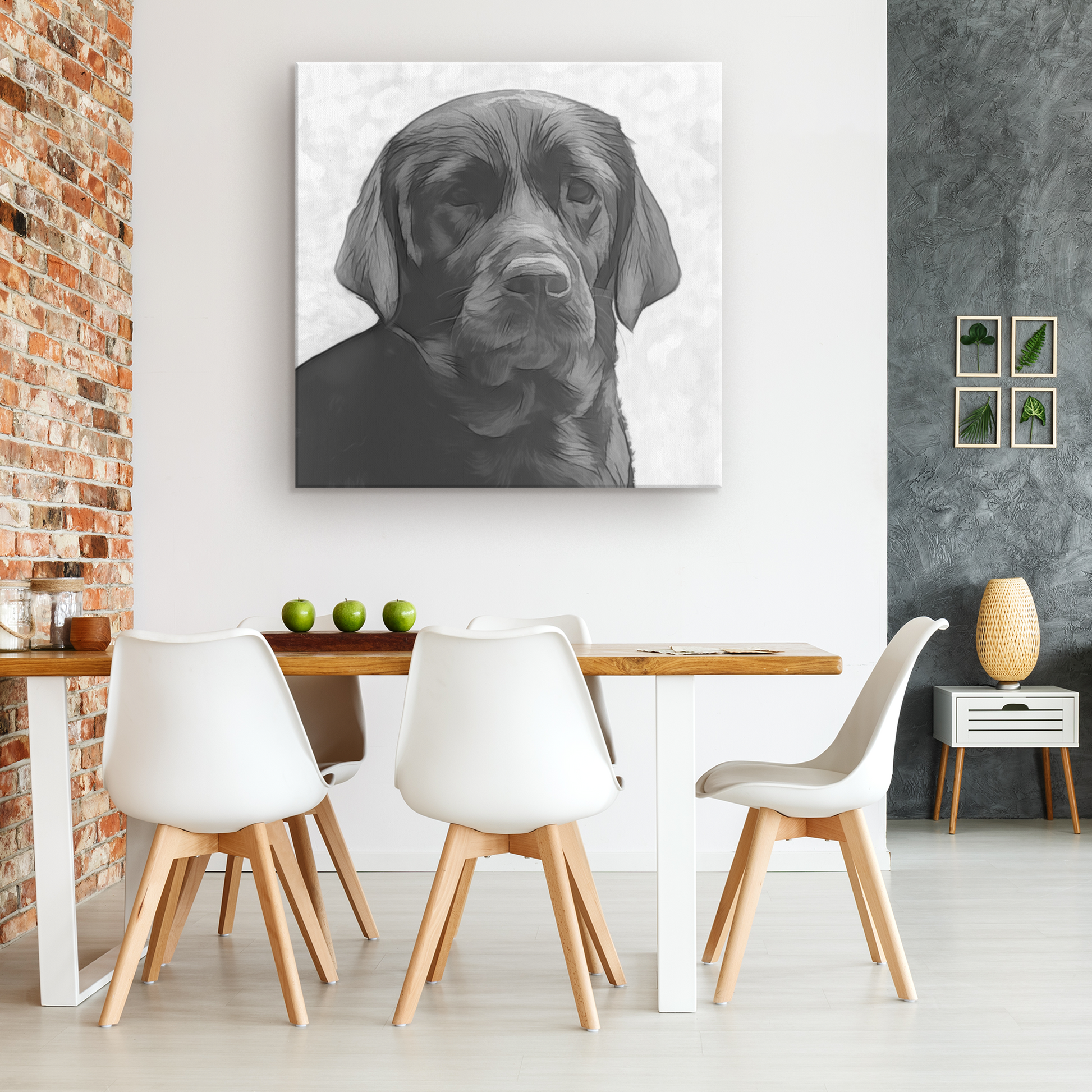 Shop online for Black Lab Wall Canvases | Roscoe & Charlie