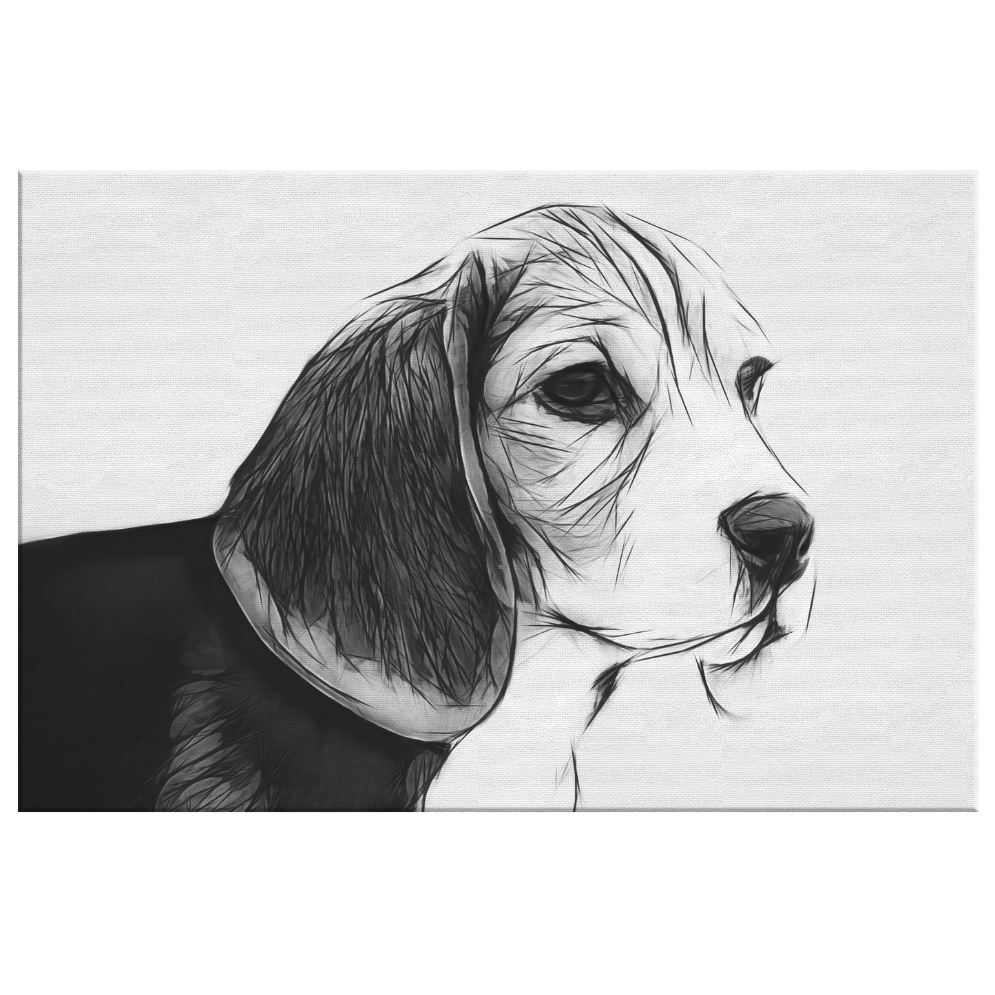 Buy canvas art with Beagle prints online | Roscoe & Charlie