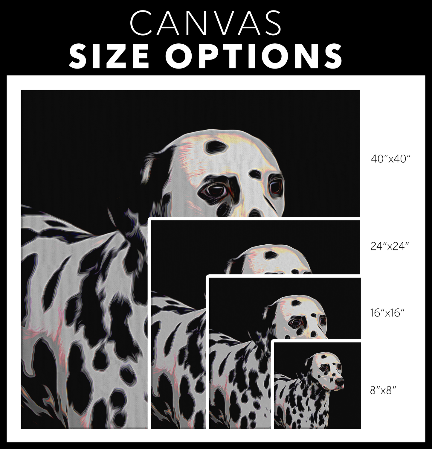 Dalmatian Wall Art available online | Roscoe & Charlie