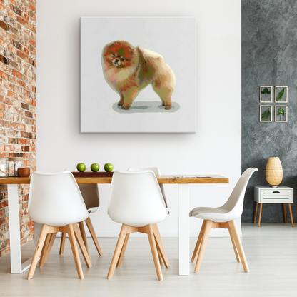 Shop for Pomeranian Wall Canvas online | Roscoe & Charlie