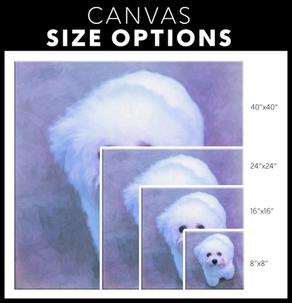 Bichon Frise wall art available online | Roscoe & Charlie