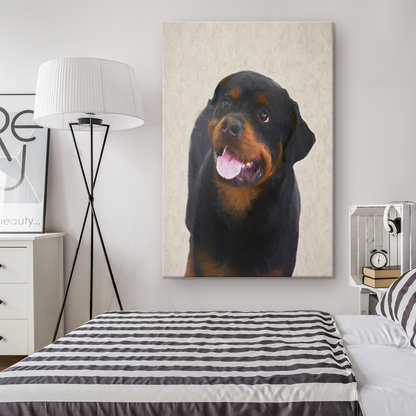 Shop for Rottweiler wall art online | Roscoe & Charlie