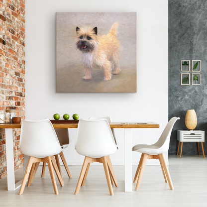 Ginger II Gallery Canvas | Dog Wall Art