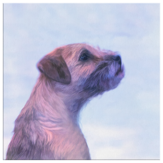 Buy canvas art with Border Terrier prints online | Roscoe & Charlie