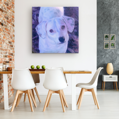 Polka I Gallery Canvas | Dog Wall Art