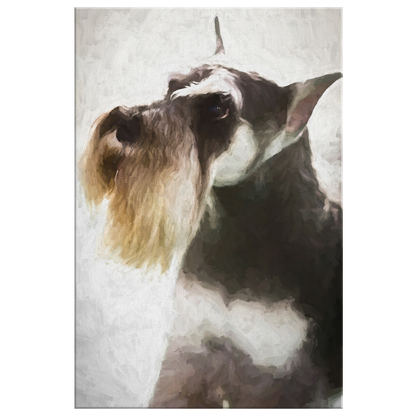 Buy Schnauzer Canvas Prints online | Roscoe & Charlie