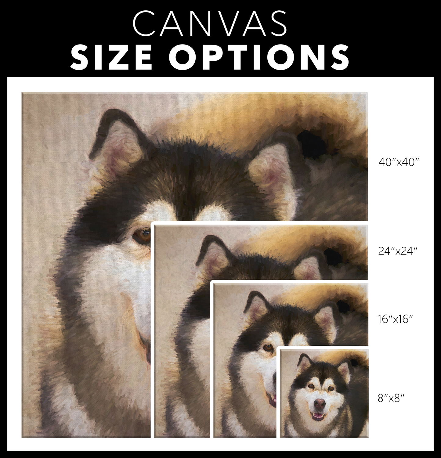 Alaskan Malamute art available online | Roscoe & Charlie