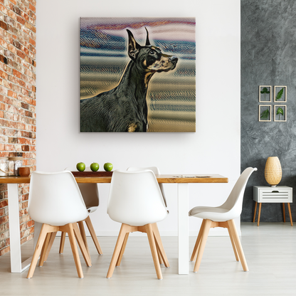 Shop for Doberman Wall Art online | Roscoe & Charlie  Edit alt text