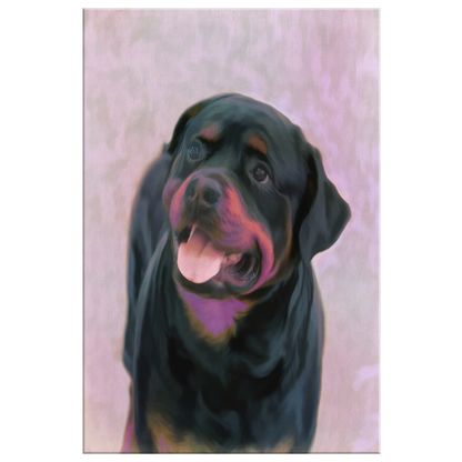 Buy Rottweiler artwork online | Roscoe & Charlie