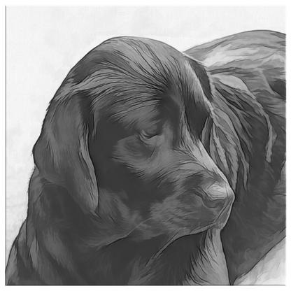 Lylah III Gallery Canvas | Dog Wall Art