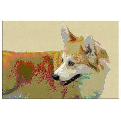 Buy Pembroke Welsh Corgi Canvas online | Roscoe & Charlie