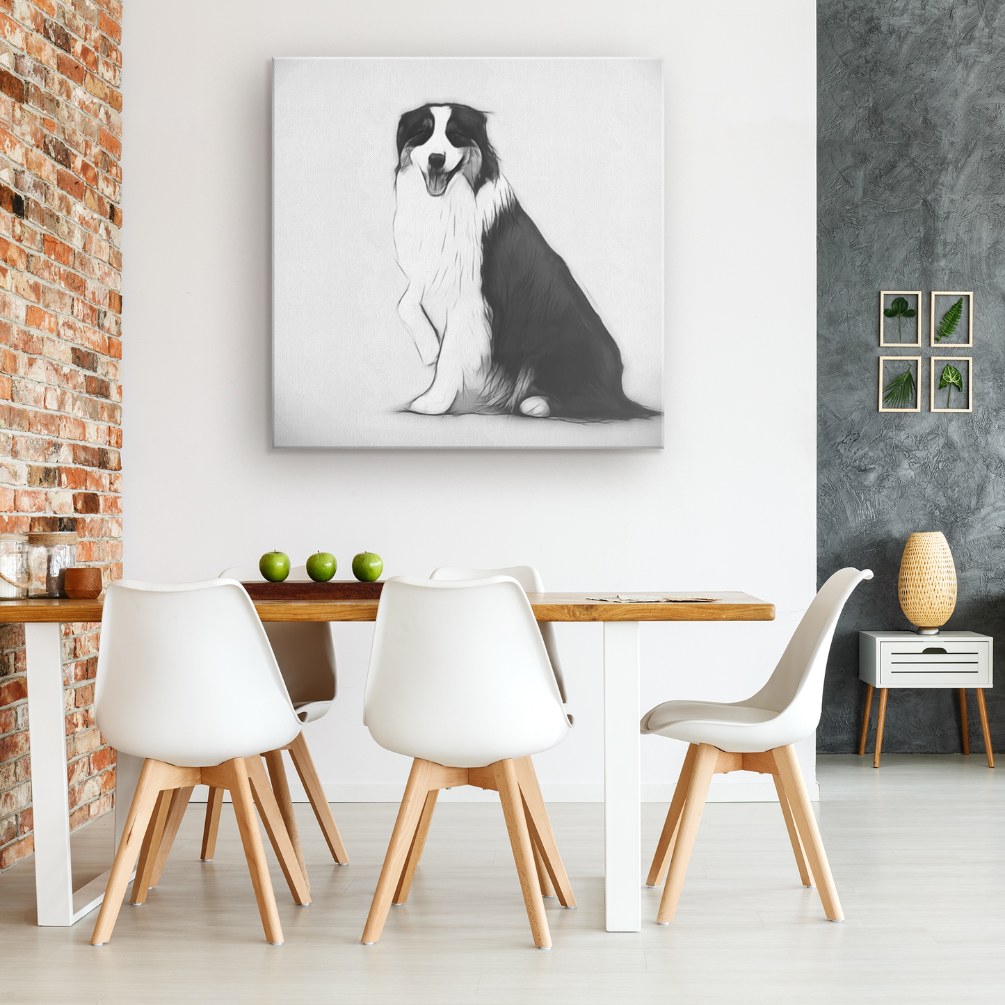 Finn V Gallery Canvas | Dog Wall Art